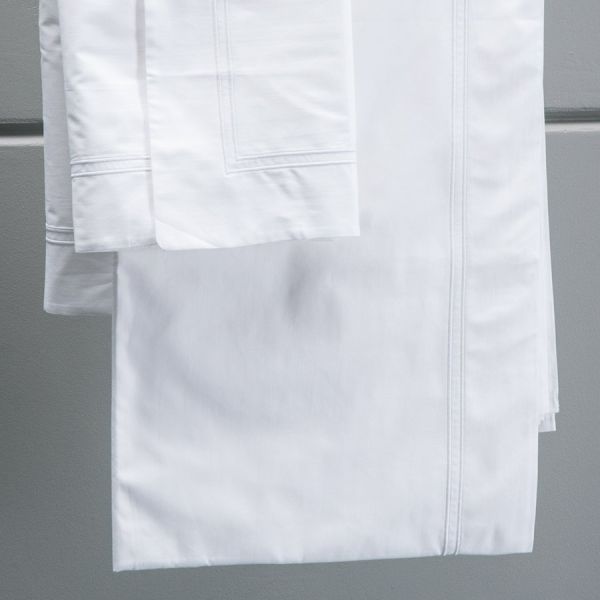 Bianca Lorenne Livorno Duvet Cover White | Allium Interiors