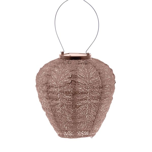 Lumiz Lantern Balloon 20cm Mocha Folia | Allium Interiors