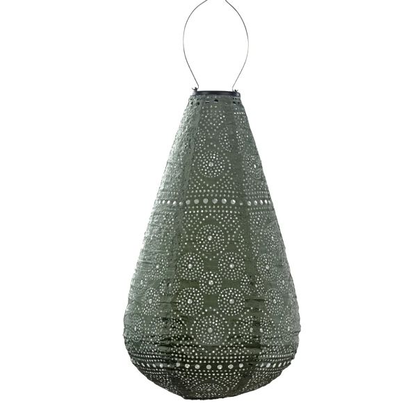 Lumiz Lantern Drop 28cm Sage Green Spectare | Allium Interiors