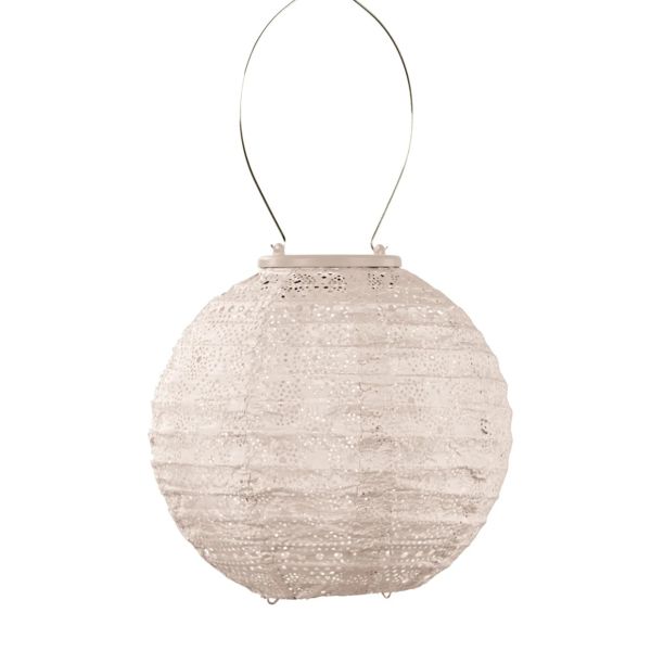 Lumiz Lantern Round 20cm Soft Blush Spectare | Allium Interiors
