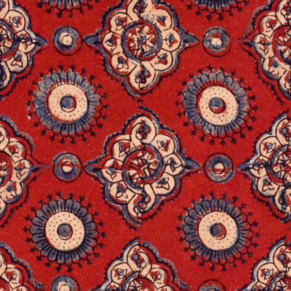 Mind The Gap Wallpaper Madder Red | Allium Interiors