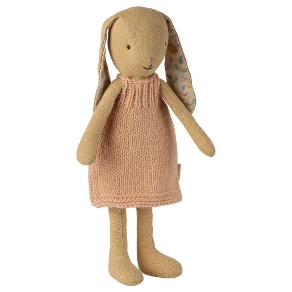 Maileg Bunny Size 1 Cream Yellow - Knitted Dress | Allium Interiors