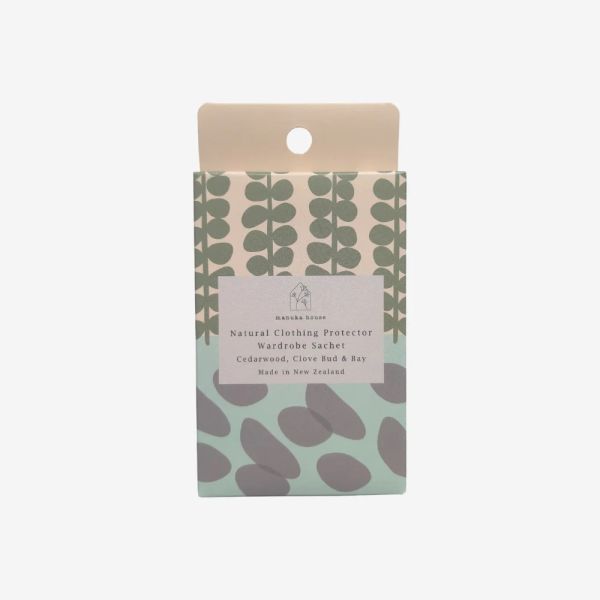 Manuka House Wardrobe Sachet Cedarwood, Clove Bud & Bay | Allium Interiors