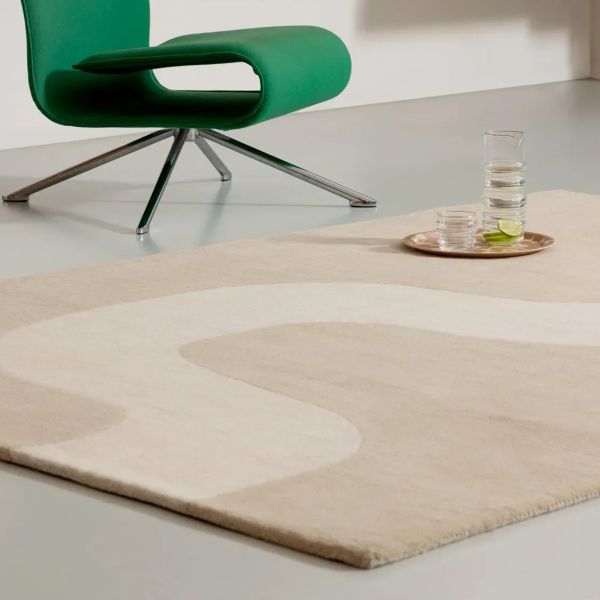 Marimekko Rug Seireeni Warm Beige | Allium Interiors