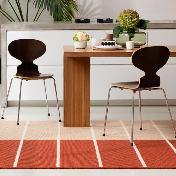 Marimekko Rug Tiibet Burnt Orange | Allium Interiors