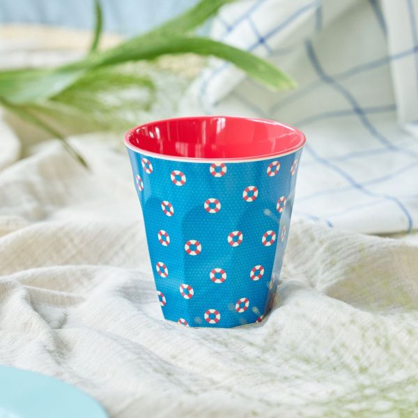 Rice Melamine Cup Two Tone Lifeline | Allium Interiors