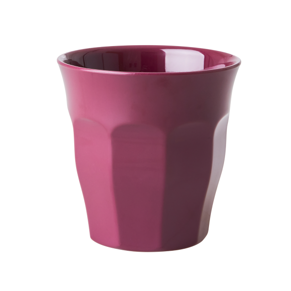 Rice Melamine Cup Dance Maroon | Allium Interiors
