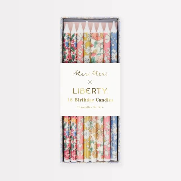Meri Meri X Liberty Party Candles | Allium Interiors