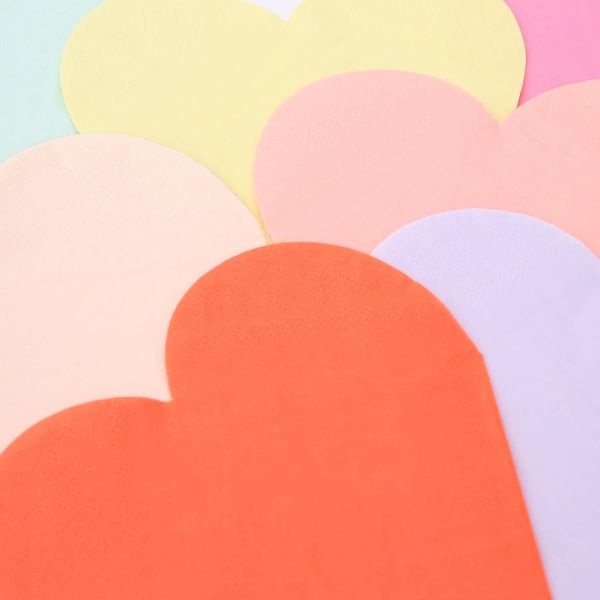 Meri Meri Heart Napkins  | Allium Interiors