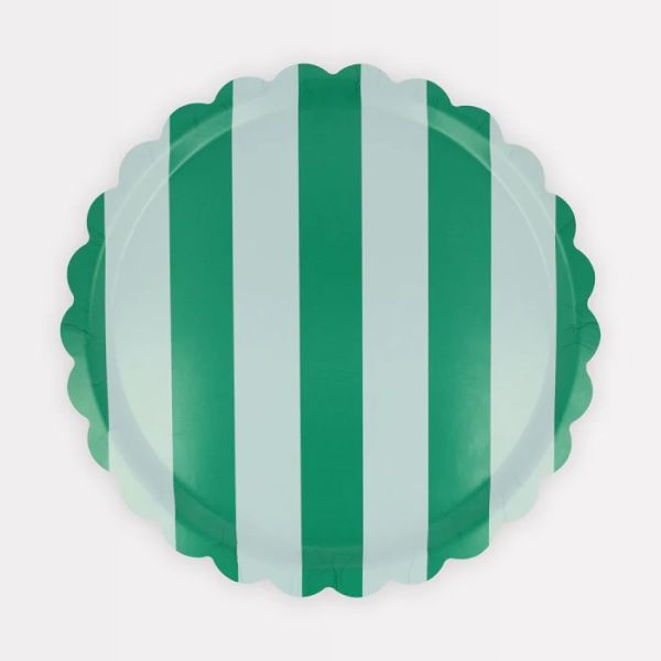 Meri Meri Bamboo Tray Green & Mint | Allium Interiors