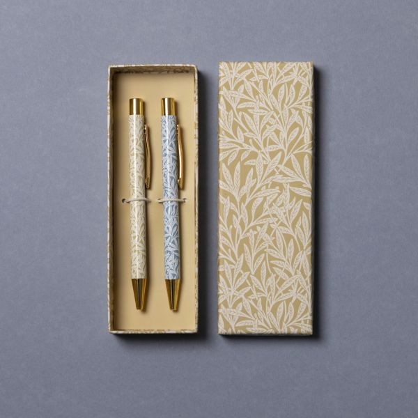 Morris & Co Willow & Rose Gift Pen Set | Allium Interiors