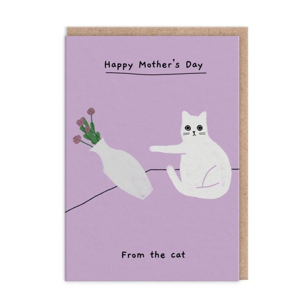 Oh Deer Mother's Day Card From the Cat | Allium Interiors