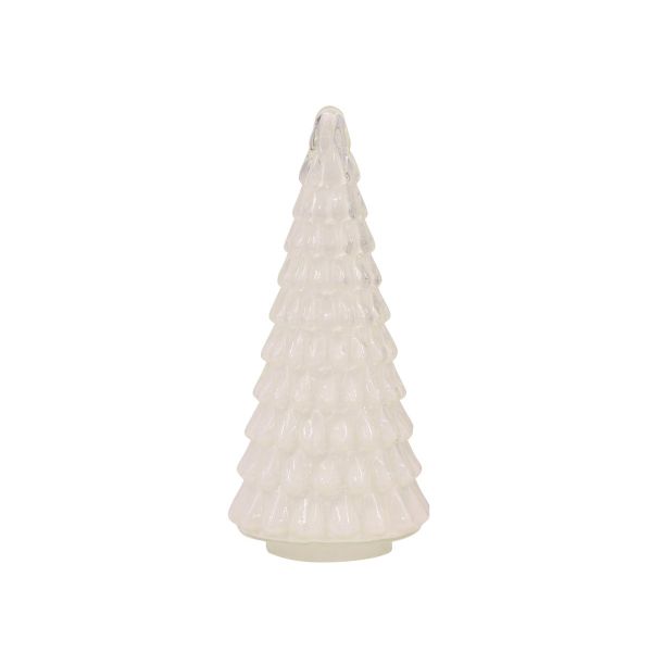 Christmas Tree Glass Small White | Allium Interiors