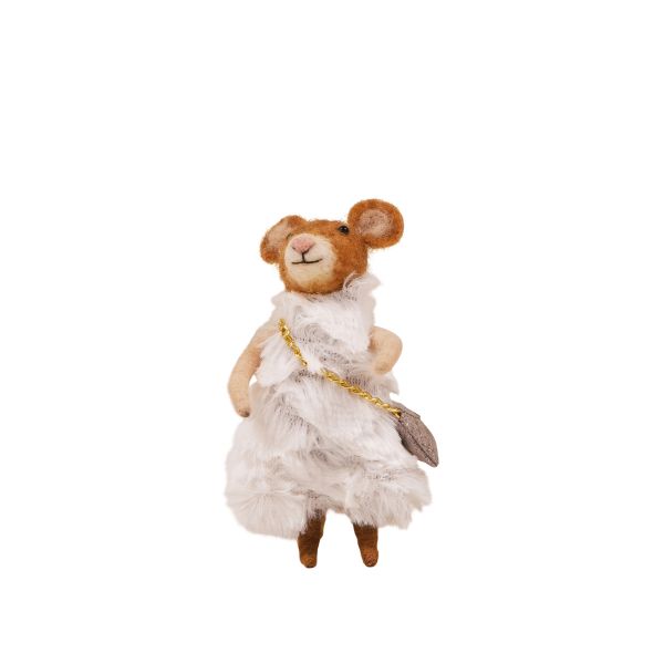 Christmas Decoration Standing Mouse Minnie | Allium Interiors