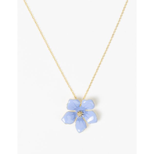 Stella+Gemma Necklace Mini Flower Blue | Allium Interiors