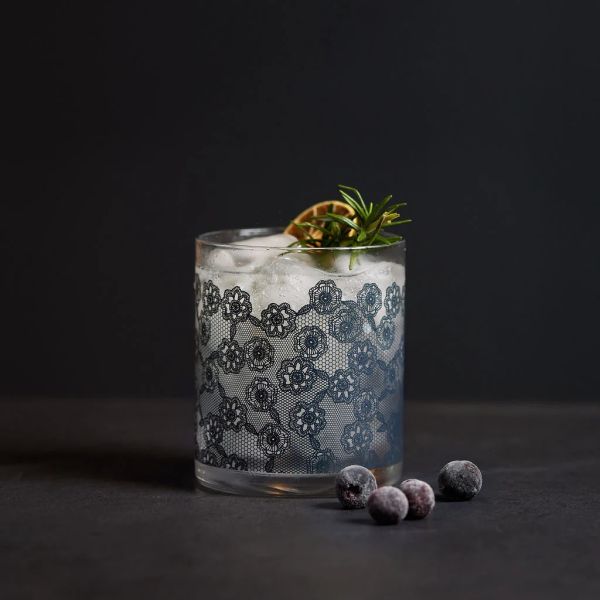 Nel Lusso Florette Old Fashioned Glass Single | Allium Interiors