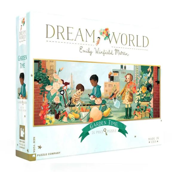 New York Puzzle Company Garden Time 24 Piece | Allium Interiors