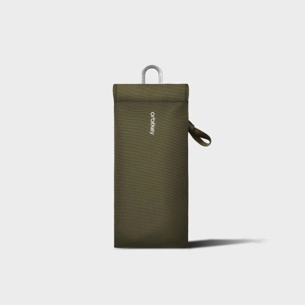 Orbitkey Clip-On Glasses Pouch Olive | Allium Interiors