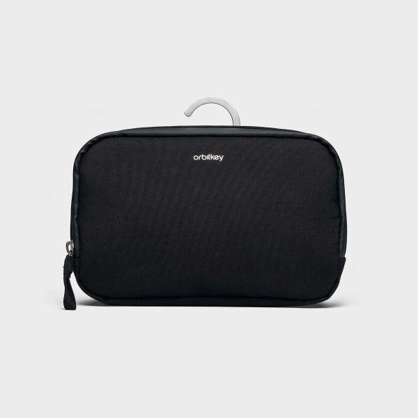 Orbitkey Toiletry Pouch Hanging Black | Allium Interiors