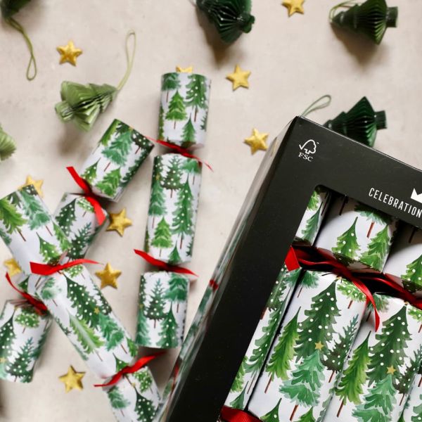 Paperie Christmas Cracker Snowy Tree | Allium Interiors