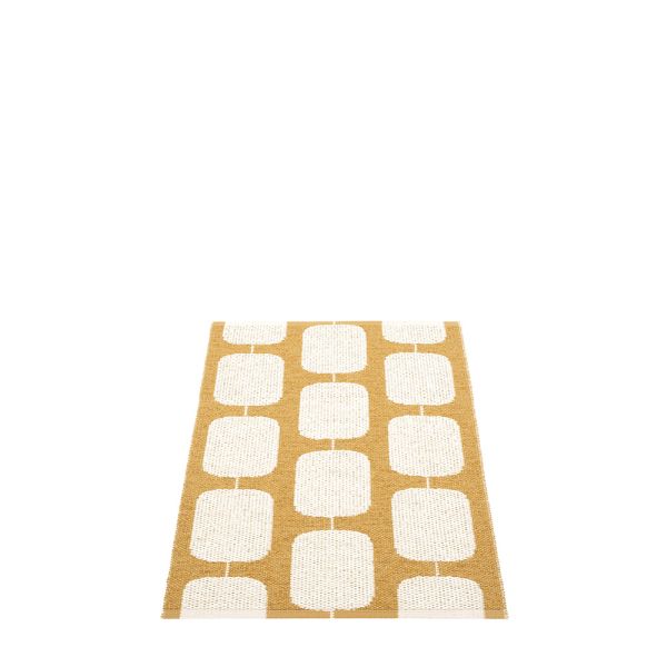 Pappelina Rug Sten Ochre & Vanilla | Allium Interiors