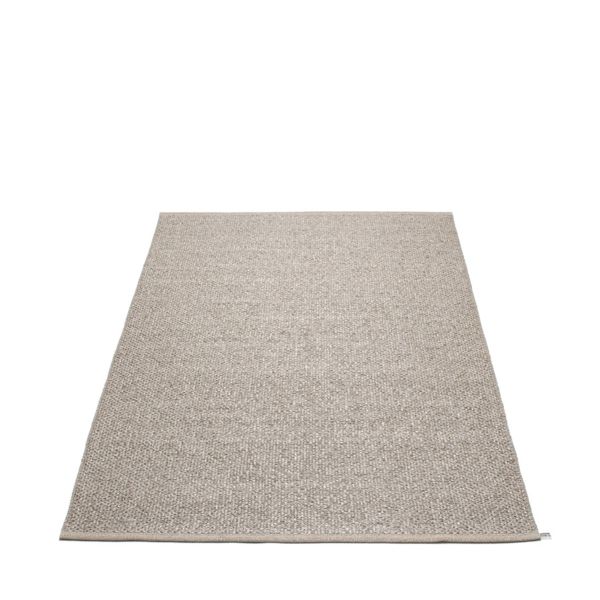 Pappelina Rug Svea Mud Metallic  | Allium Interiors