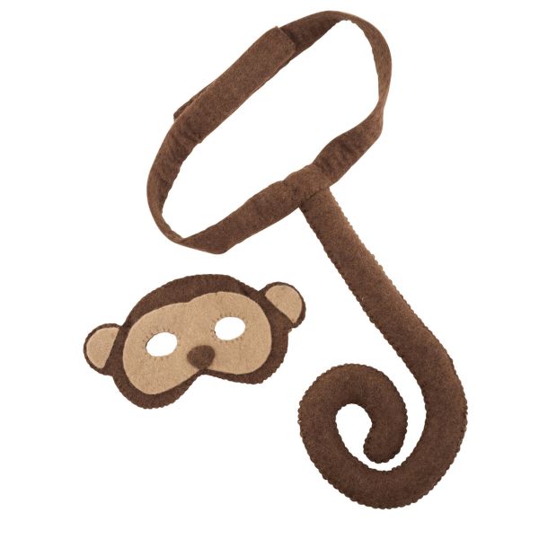 Pashom Dress Up Monkey Mask & Tail | Allium Interiors