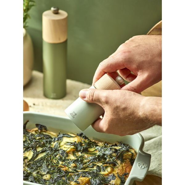 Peugeot Salt Mill Boreal Sage Green 12 cm | Allium Interiors