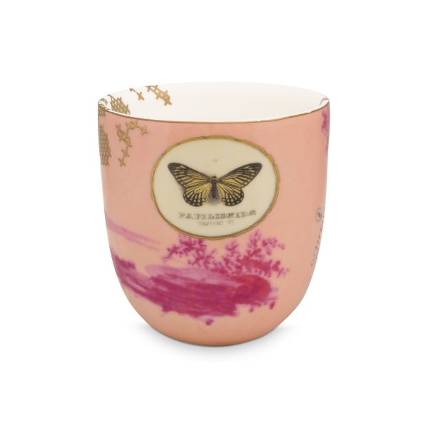 Pip Studio Heritage Mug Large Painted Pink - No Ears | Allium Interiors