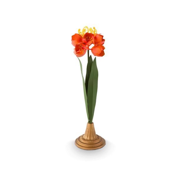 Pip Studio Deco Flower Metal Orange 40cm | Allium Interiors