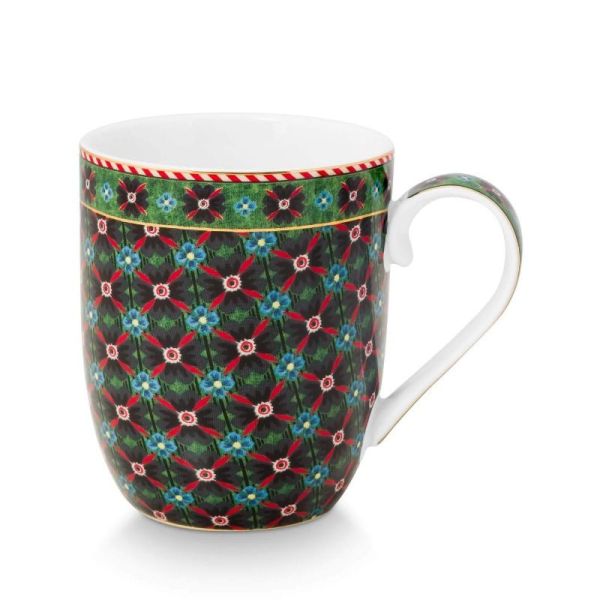 Pip Studio Berry Blues Mug Small Clover Green | Allium Interiors