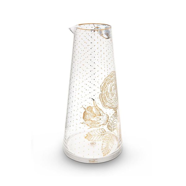 Pip Studio Royal Golden Flower Pitcher | Allium Interiors