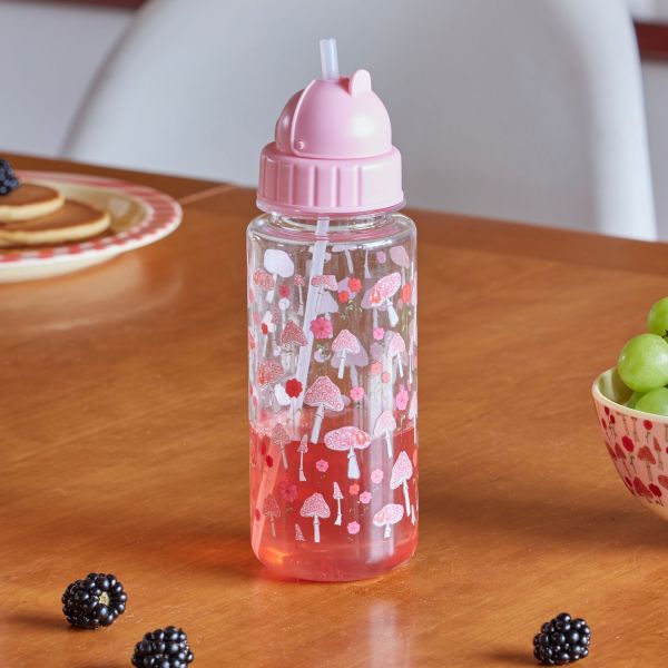 Rice Kids Drink Bottle Happy Forest Pink | Allium Interiors