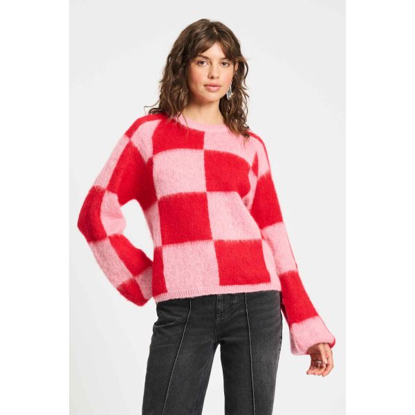 Pom Amsterdam Pullover Checks | Allium Interiors