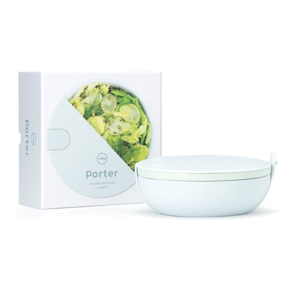 W&P Design Porter Bowl Ceramic Mint | Allium Interiors