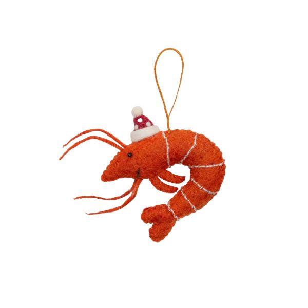 Pashom Christmas Decoration Prawn | Allium Interiors