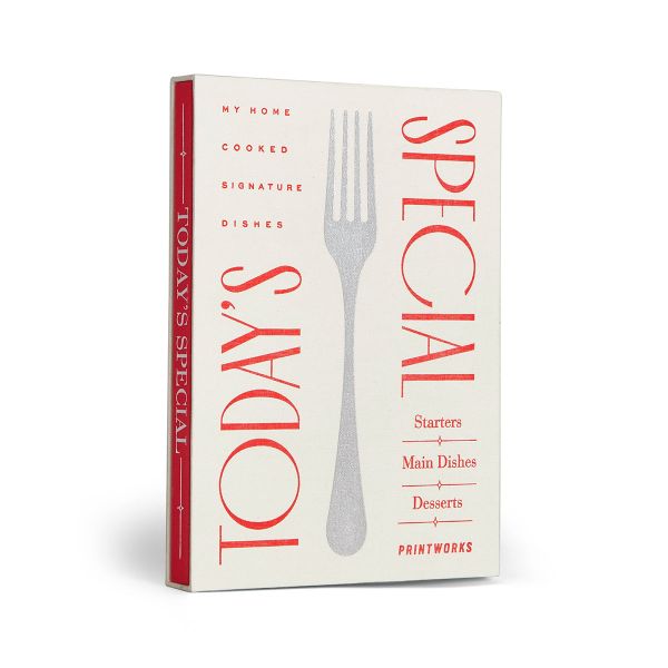 Printworks Fill In Recipe Book Todays Specials | Allium Interiors