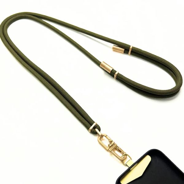 Queen of the Foxes Phone Lanyard LUX Cord Olive | Allium Interiors