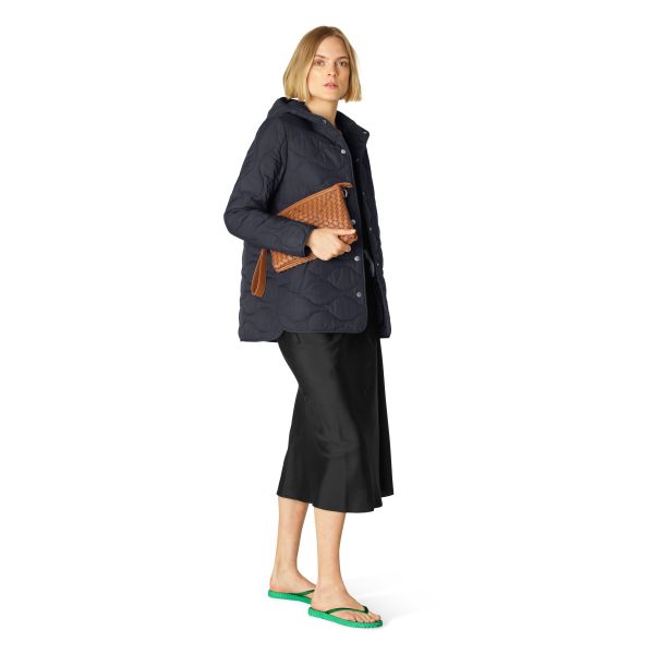 Ilse Jacobsen Jacket Quilted02 Dark Indigo | Allium Interiors