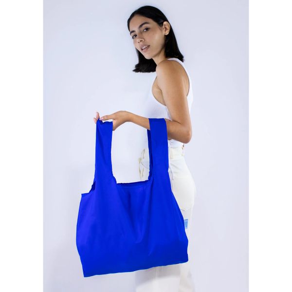 Kind Bag Reusable Bag Medium Sapphire Blue | Allium Interiors
