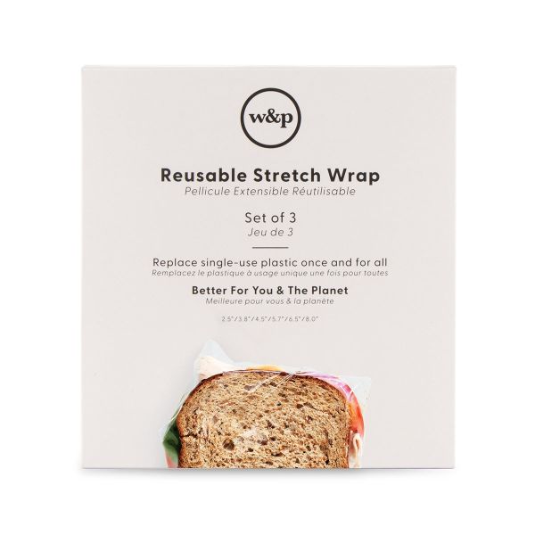 W&P Reusable Stretch Wrap Set of 3 | Allium Interiors