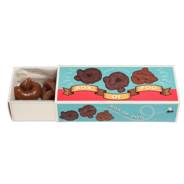 Rex Classic Jokes Box of Sticky Poo | Allium Interiors