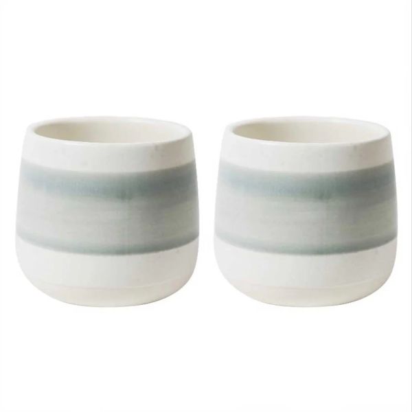 Robert Gordon High Tide Latte Mug Set of 2 | Allium Interiors