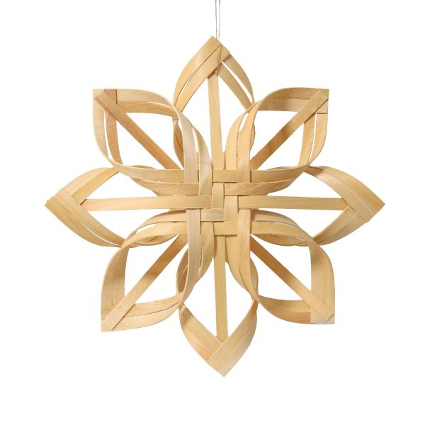 Robert Gordon Christmas Decoration Woven Snowflake Large | Allium Interiors