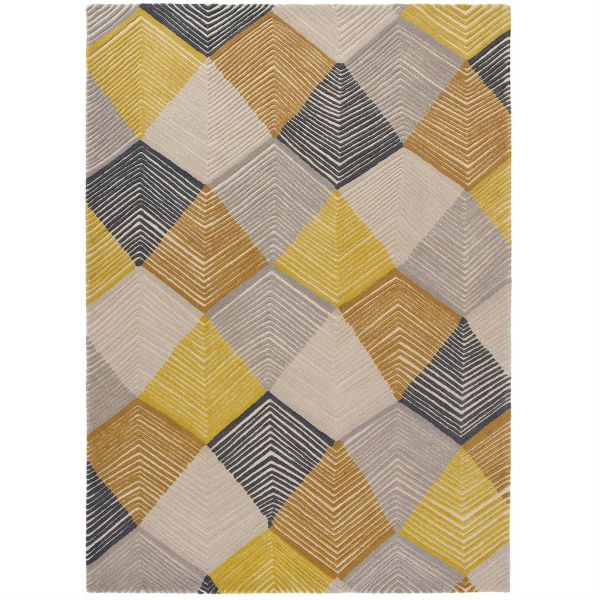 Harlequin Rug Rhythm Saffron | Allium Interiors