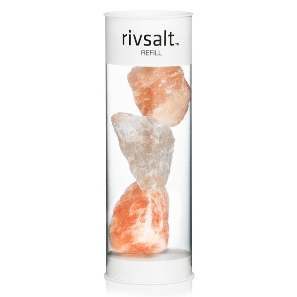 Rivsalt Salt Grater Refill - Himalayan Pink 3 Pieces | Allium Interiors