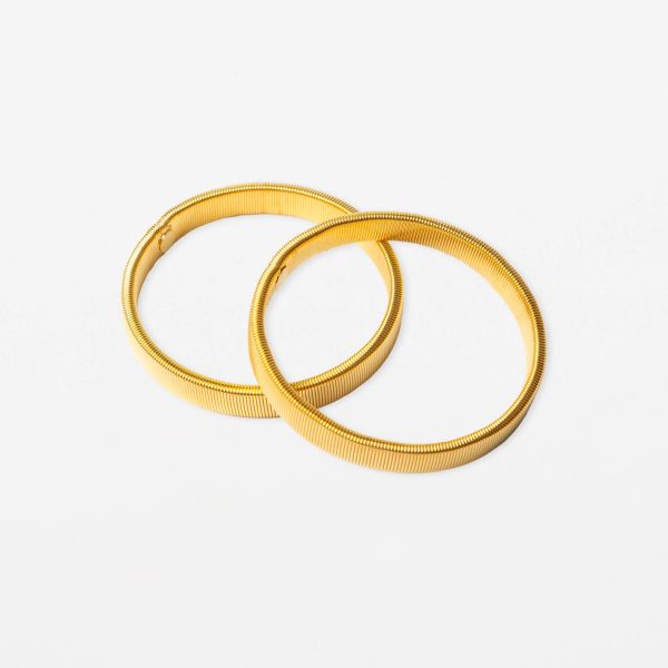 Stella+Gemma Arm Bands Gold | Allium Interiors