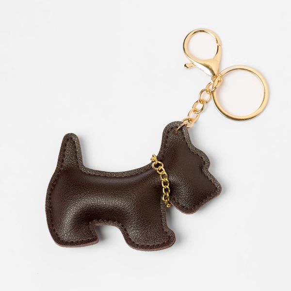 Stella+Gemma Keychain French Bulldog Brown | Allium Interiors