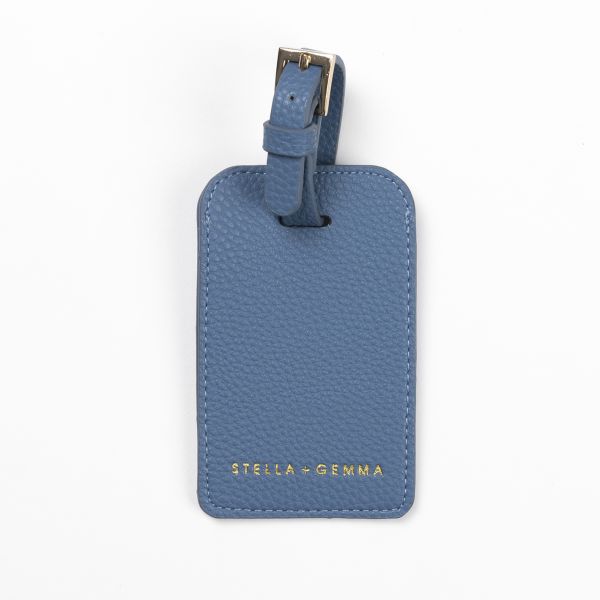 Stella+Gemma Luggage Tag Arctic Blue | Allium Interiors