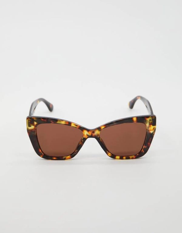 Stella+Gemma Sunglasses Apollo Dark Tortoise | Allium Interiors